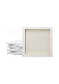 Resim Tuval 30x30 Cm Astarlı Kare Tuval 4 Adet Resim Tuvali 30 30 Cm Tual Akrilik Boya Yağlı Boya İçin İdeal 