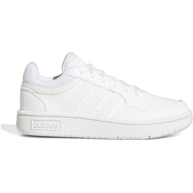 Resim Adidas Hoops 3.0 K Beyaz Unisex Sneaker 000000000101222336 Beyaz 
