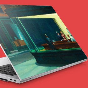 Resim E. Hopper 1 Notebook Sticker, Laptop sticker,, Hp Sticker, Asus Sticker, 15.6 inç Sticker 