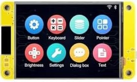 Resim Alkatronik ESP32-2432S028R 2.8 inch Rezistif Dokunmatik Tft Lcd Modül 240x320 Pixel Rgb Led Ldr Usb Uart IO Se 