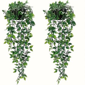 Resim 2 Adet Yapay Mandala Sarmalı - Ev, Ofis & Dış Mekan Dekoru İçin Mükemmel | Oturma Odası, Banyo, Düğünler & Doğum Günleri İçin İdeal 