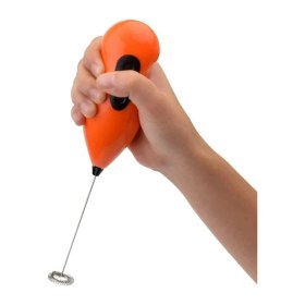 Resim Derin Stok Mini Pilli Portatif Karıştırıcı Cappucino Maker Mikser - Renkli 