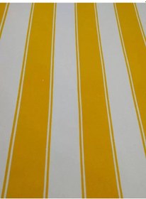 Resim Gencer Home Balkon Perdesi Kuş Gözü Her Ölçü Seçenekli Sarı Beyaz Sarı - Beyaz 