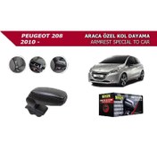 Resim Peugeot 208 2012- Araca Özel Kol Dayama Siyah 