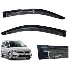 Resim Vw Caddy Mügen Cam Rüzgarlığı Benekli 2015-2020 Arası 2 Li Set N11.8613 