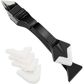 Resim 3 ü 1 Arada Fayans Derz Silikon Kazıyıcı Sıyırıcı ve Uygulayıcı A 