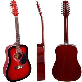 Resim Extreme XA12RB Akustik Gitar - Resim Baskılı (Eğitim - Grafik Seri) | Özel Grafik Tasarım (Printed), Ladin Kapak, Parlak Cila, Yeni Başlayanlar İçin Motivasyonel Görsel Yapı | Uyum: 4/4 Boy (Tam Boy) Standart 