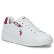 Resim COSTA 4FX BEYAZ BORDO COMFORT CASUAL ANATOMİK SNEAKER U.S. Polo Assn.