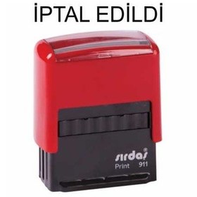 Resim Sırdaş Otomatik İptal Edildi Yazılı Kaşe 