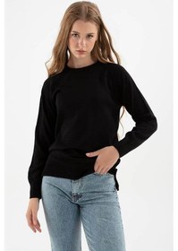 Resim Fashıon Frıends Kadın Bisiklet Yaka Tunik 24k0242k1 001 