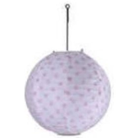 Resim Çin Feneri Puantiyeli Abajur Pembe 1 Adet N11.2202 