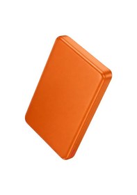 Resim Hoco. Q26a Joy 10.000 Mah 20w Type-c Ve 15w Kablosuz Magsafe Şarj Özellikli Pd Powerbank - Turuncu Turuncu 