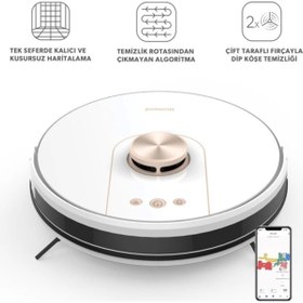 Resim Homend Alex Laser Pro 1285H Haritalamalı Akıllı Robot Süpürge Beyaz 