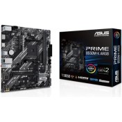 Resim Asus Prıme B550M-K Argb Ddr4 5100MHZ 1xhdmı 1xdp 2xm.2 USB 3.2 Matx Am4 (Amd Am4 5000/4000 G/3000 Serisi Ile Uyumlu) 