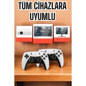 Resim Joystick Çift Kollu Oyun Kolu Retro Oyun Yüksek Çözünürlüklü 3D Game 