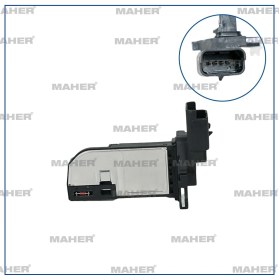 Resim Sensör Hava Akış Debimetre Crossland / X / Grandland / X / Vivaro C / Zafira C / Combo E -3639668 