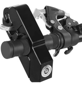 Resim Motosiklet ve Scooter Fren Kilidi Scooter Gidon Kilit Fren Gaz Kavrama Anti Hırsızlık Koruma Güvenlik Emniyet Kilidi Motosiklet Kilit - MTR-505 