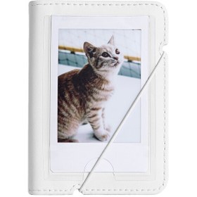 Resim Fujifilm Instax Mini Film Uyumlu 28'li Beyaz Albüm 