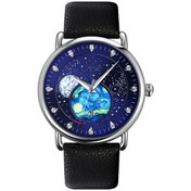 Resim Sones Olevs 5622 Erkek Çizgi Roman Tarzı Çok İşlevli Işıklı Kuvars Saat Beyaz 