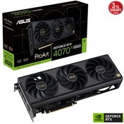 Resim ASUS PROART-RTX4070TIS-O16G, 16Gb, 256Bit, GDDR6X, 1xHDMI, 3xDP GAMING Ekran Kartı 