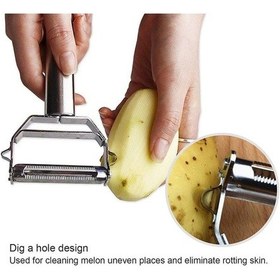 Resim Çift Taraflı Jülyen Soyacak Metal 