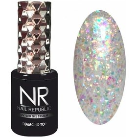 Resim Nail Republic Diamond Top Simli 10ml 03 