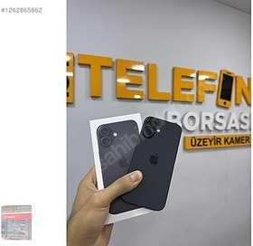Resim Apple iPhone 16 İkinci El TR | 128 GB | Siyah 
