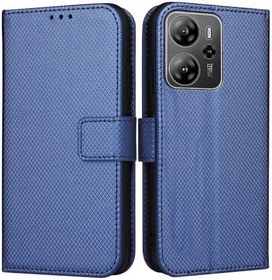 Resim Oscal Tiger 13 ile Uyumlu Manyetik Cüzdan Kılıf Dokulu Elmas Darbeye Dayanıklı PU/Deri Kitap Standları Kılıf Kapak 