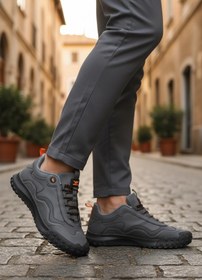 Resim WALKWAY Füme Suni Deri Erkek Spor Ayakkabı Mosk 2049 M 