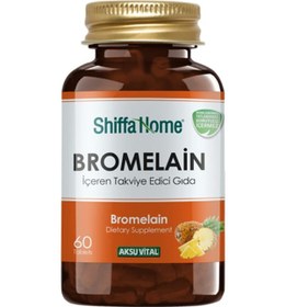 Resim Shiffa Home Bromelain Takviye Edici Gıda 60 Tablet 