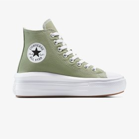 Resim Converse Chuck Taylor All Star Move Platform Kadın Haki Sneaker A12994c Haki 