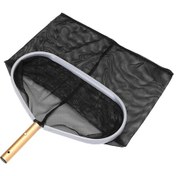 Resim Lemestar Dayanıklı Alüminyum Havuz Yaprak Toplama Ağı - Derin Torbalı Hızlı Temizlik 