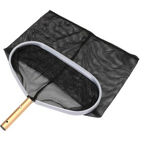 Resim Lemestar Dayanıklı Alüminyum Havuz Yaprak Toplama Ağı - Derin Torbalı Hızlı Temizlik 