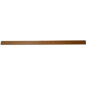 Resim Ahşap Manifatura Cetveli 1 Metre (100 cm) 