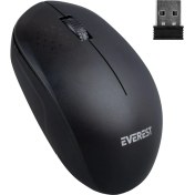 Resim Nlb Ticaret Everest Smw-88 USB 2.4ghz Siyah 1200 Dpı Kablosuz Mouse 