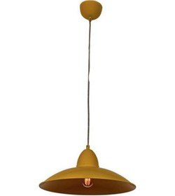 Resim Mylights Retro Rustik Sarı Içi Sarı Metal Sarkıt 