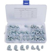 Resim Pazly A0828 80 Adet 45/90 Derece Açılı Ve Düz Hidrolik Gres Montaj Çeşitleri Kiti 