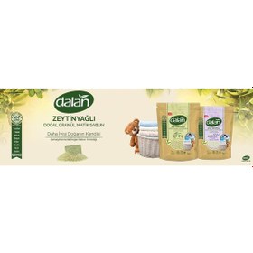 Resim Dalan Doğal Granül Sabun Tozu 1kg Bebekler İçin %100 Zeytinyağlı 