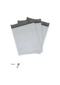 Resim Cepsiz Büyük Boy Kargo Poşeti 35x45+5 Cm - 200 Adet 40+40 80 Mikron 