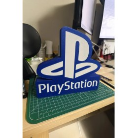 Resim MEKTrend Playstation Dekoratif LED Aydınlatma Mavi 