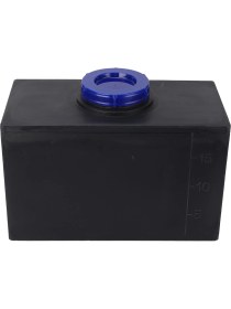 Resim Creatorally 5 Galon Rv Su Deposu 15. 7x9. 8x7. 9 Inç Isı ve Soğuk Direnci Kare Su Depolama Tankı Römorklar Tekneler Yatlar Siyah (Yurt Dışından) 