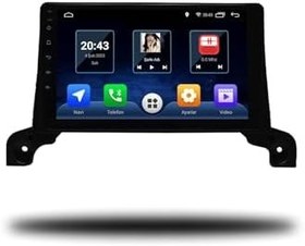 Resim MarTechno Android Multimedya 4GB RAM 32GB Hafıza Peugeot 5008 2016-2022 ile uyumlu 