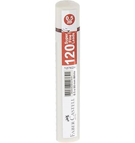 Resim Faber Castell Faber-castell Grip Min 0.5 2b 60mm, 120li Beyaz Tüp 