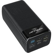 Resim Fuchsia A21S LCD Göstergeli Powerbank 40000 mAh Konfulon Yüksek Kapasiteli Hızlı Şarj Özellikli Power Station 