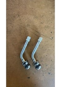 Resim Willowhaven 10 Adet Kavisli Alüminyum Lastik Valfli Bakır Hava Nozulu 