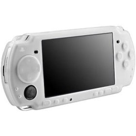 Resim Sony Psp 2000/3000 Silikon Kılıf Beyaz 