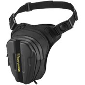 Resim Cbtx Global West Bıkıng Yp0707352 Motosiklet Bacak Çantası Yağ Tankı Çantası Çapraz Çanta - Siyah 