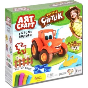 Resim Art Craft Sevimli Çiftlik Oyun Hamuru Seti 200 Gr. Karışık 