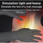 Resim Sones Çok Fonksiyonlu Sıcak Kompres Boyun Masajı Araba Servikal Omurga Masaj Yastığı Kırmızı Yükseltme 