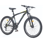 Resim Corelli Felix 3.0 - 13'' Kadro 26 Jant Dağ Bisikleti - Siyah - Sarı / Gri Sarı / Gri 